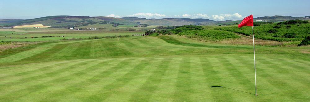 The fantastic 15th green